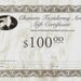 100.00 GIFT CERTIFICATE for Chimera Taxidermy Arts & Chimera Curio