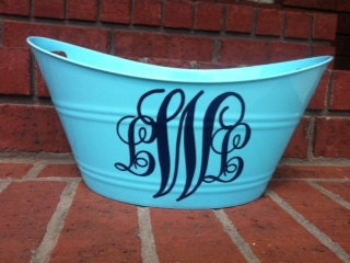 Personalized Monogram Bucket