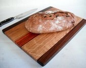 beautiful natural colors reclaimed woods bread board/cutting board