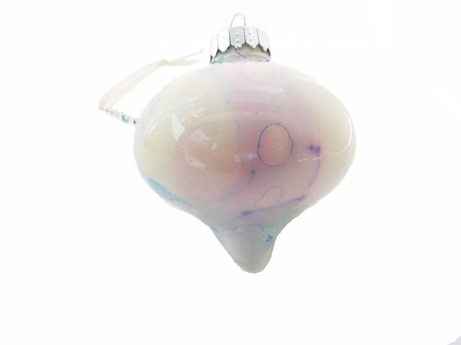 Glass Ornament Handmade  Hand painted window art  Wall ornament Sun Catcher