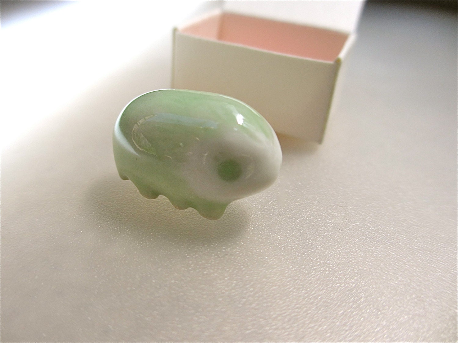 Lucky Waterbear Charm 01 RESERVED for Jet