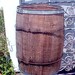 Primitive Wooden Barrel
