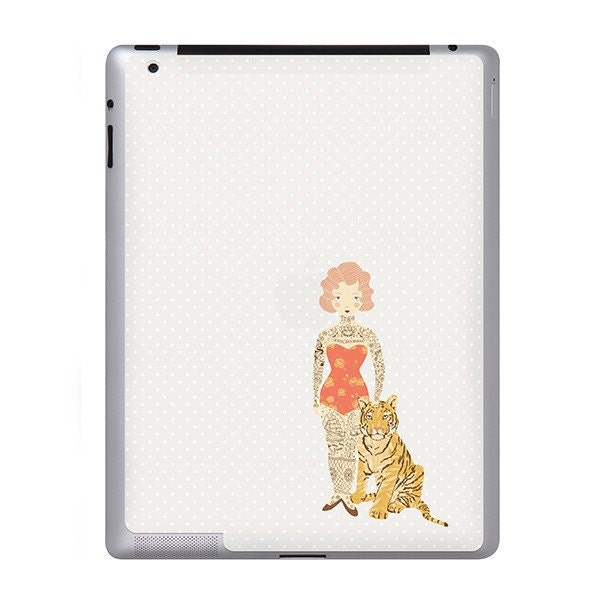 Ipad Decal (skin) - Tattoo'd Lady