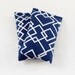 Navy Geometric Lavender Sachets, Navy and White Squares, Scented Drawer Sachets, Nautical Decor