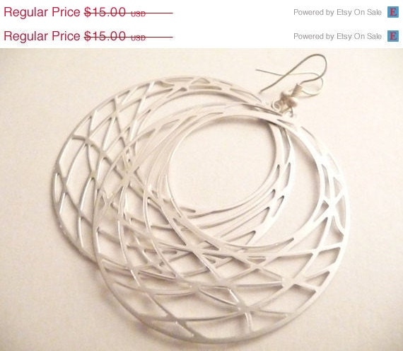 ON SALE The Silver Isabella Earrings