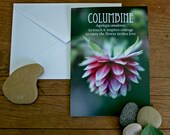 Columbine Nora Barlow blank note card Flower Folklore Myths and more