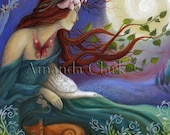 habondia. goddess  art print by Amanda Clark