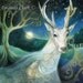 Meeting Damh. Art print by Amanda Clark