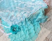Two Piece Photography Layering Set and Headband - newborn photo prop