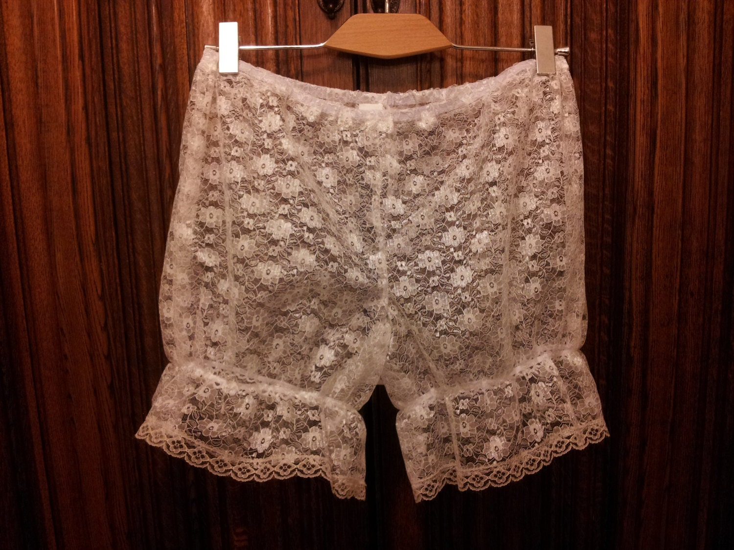 ivory lace bloomers UK 14 / US 10