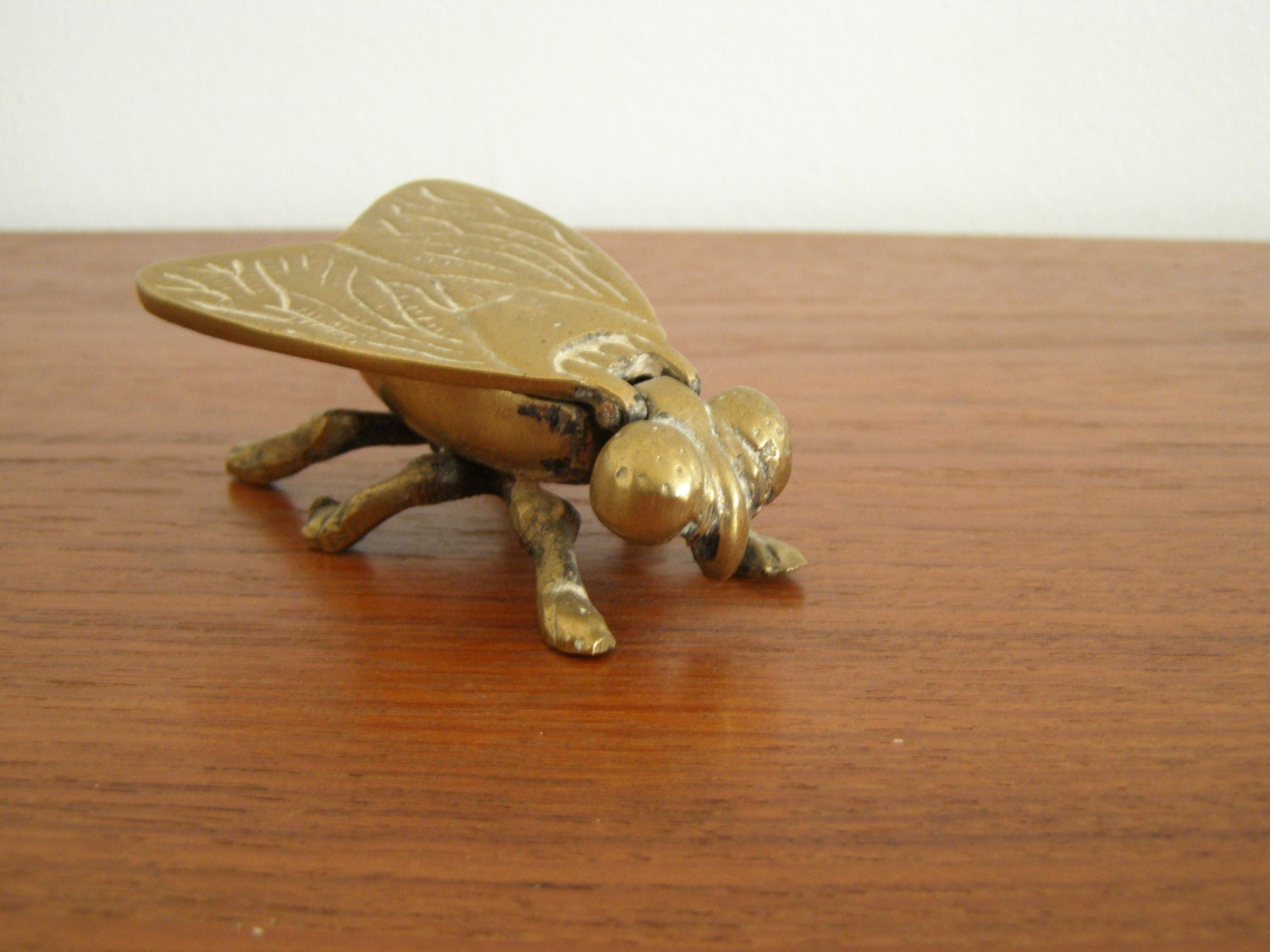 FLY Vintage Brass Ashtray - JAPAN
