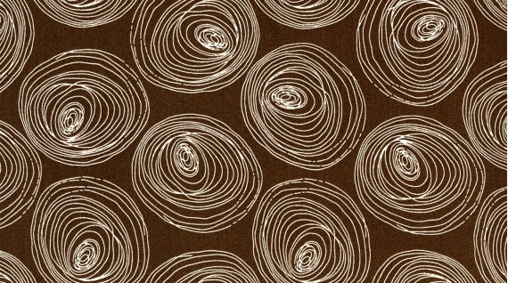 Rings in Brown, Honeycrisp Collection by Dear Stella - 1 yard listing