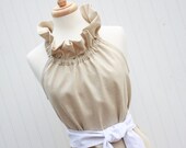 NEW...Seascape...Women's Linen Dress with Removable Sash,