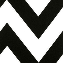 Moda Half Moon Modern Fabric Chevron Stripe Black 1  yard