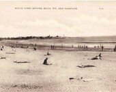 Vintage New Hampshire Postcard - Wallis Sands Beach, Rye (Unused)