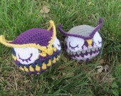 Made to Order - Sleepy Owl Amigurumi in your choice of colors