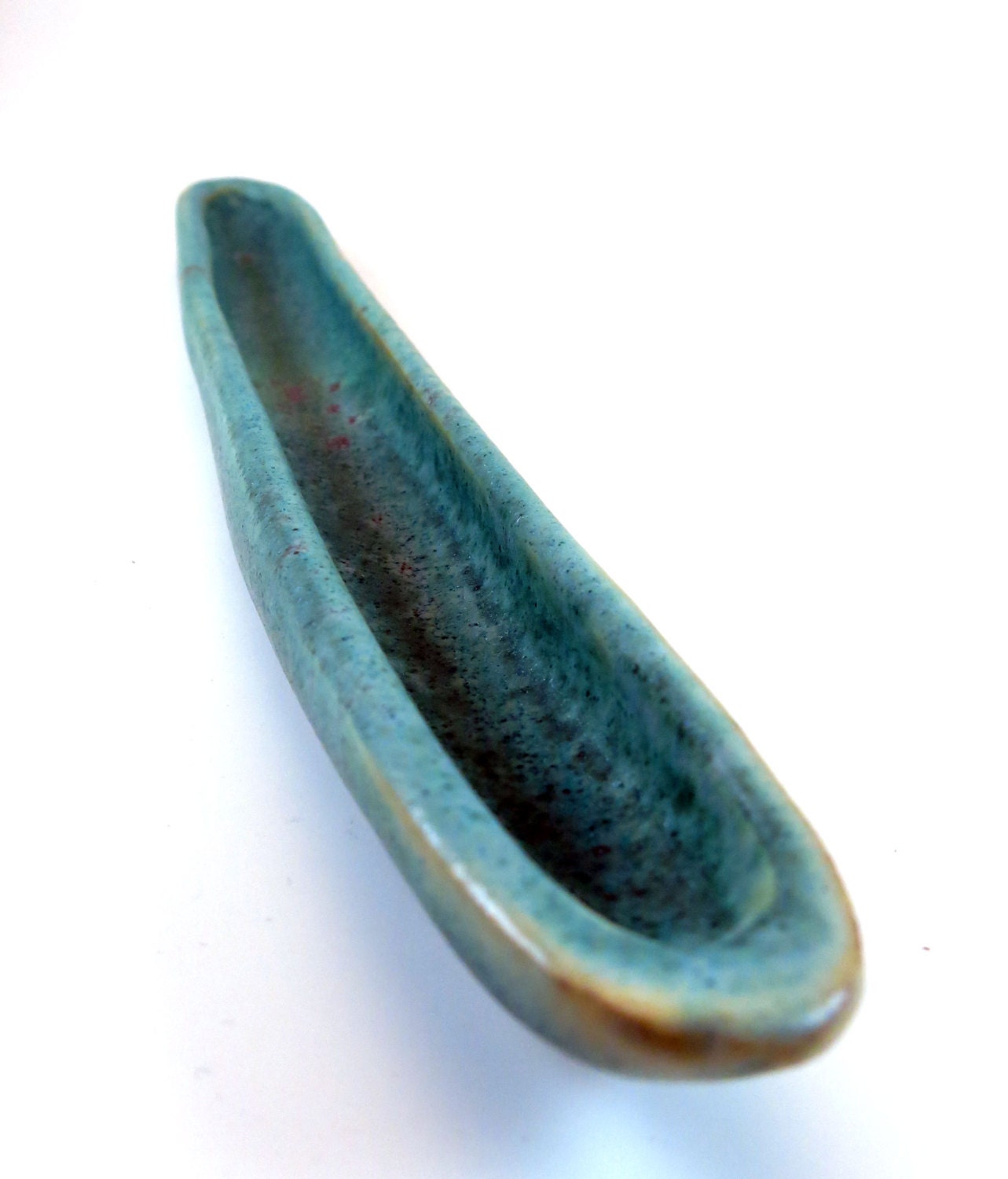 Ceramic Olive Bowl / Olive Dish / Tomatoes / Nile Green / 853