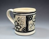 Ivory and White Mug