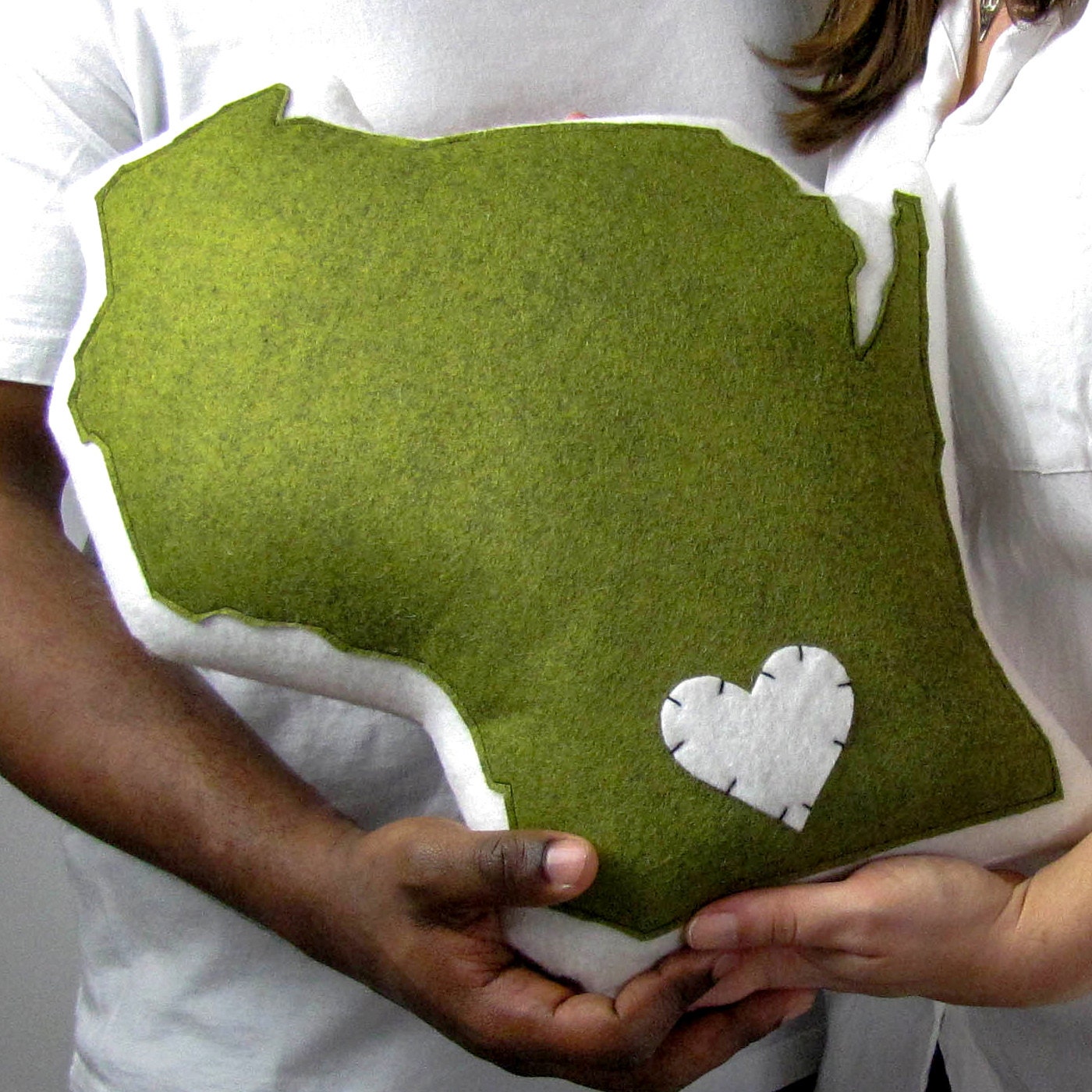 Wisconsin State Pillow