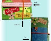Friend Itty-Bitty Scrapbook-Colorful mini Album