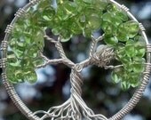 Tree of Life Pendant with Bird Nest - Recycled Sterling Silver - Original Design by Ethora