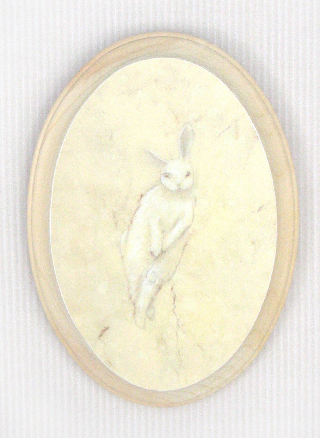 Lapine (print mounted on wood)