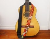 Hand Beaded Guitar Strap