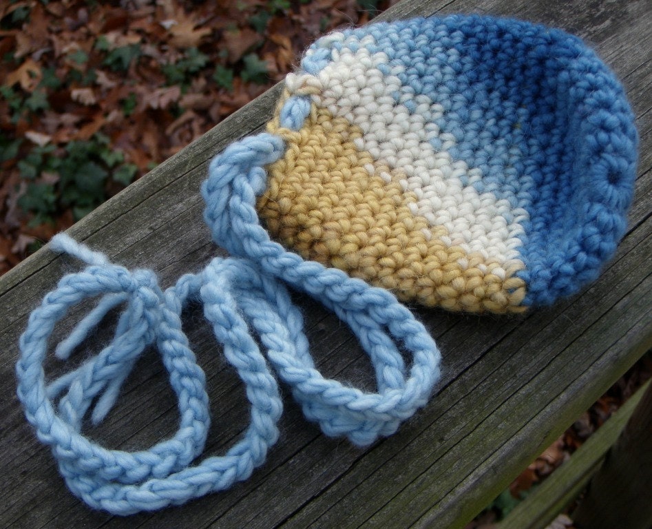 Canyon Treasure Pouch--Crocheted from Plant Dyed Wool and Mohair Yarns--Cord Merino Wool