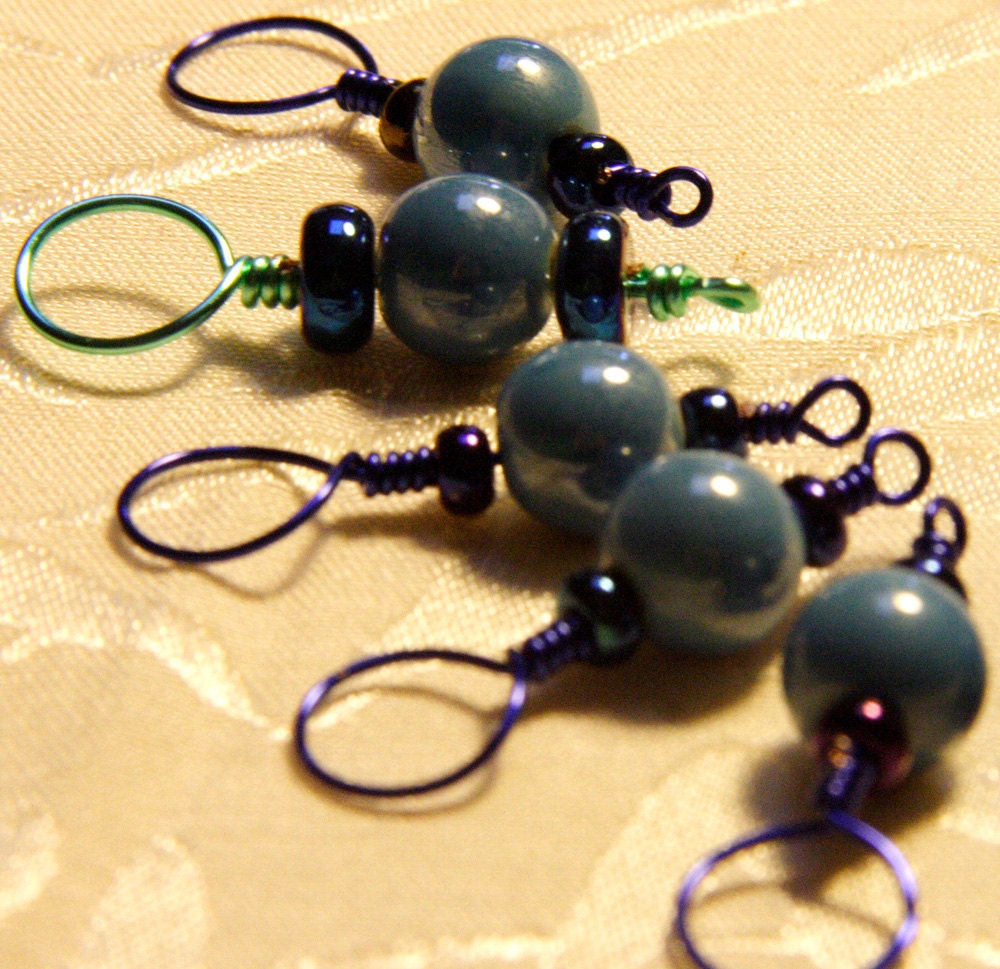 Smooth Ceramic Stitch Markers