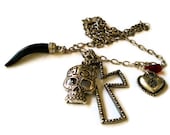 Vintage Mystic Gothic Necklace - Year End Sale