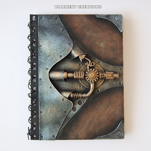 Steampunk Notebook Machinery 11