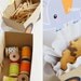 Animal Jungle Train Party Favor Box Truck Paper Craft Toy NEAUTRAL - Editable Text Printable PDF 0135