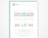 Poppy Wedding Invitation (Printable)