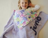 Personalized Baby Blanket in Woodland Story