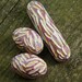 Rustic Rose Gold carved bead set (ready to ship)