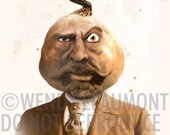 Petja Pumpkin (WHITE BACKGROUND) Digital Print 5 x 7