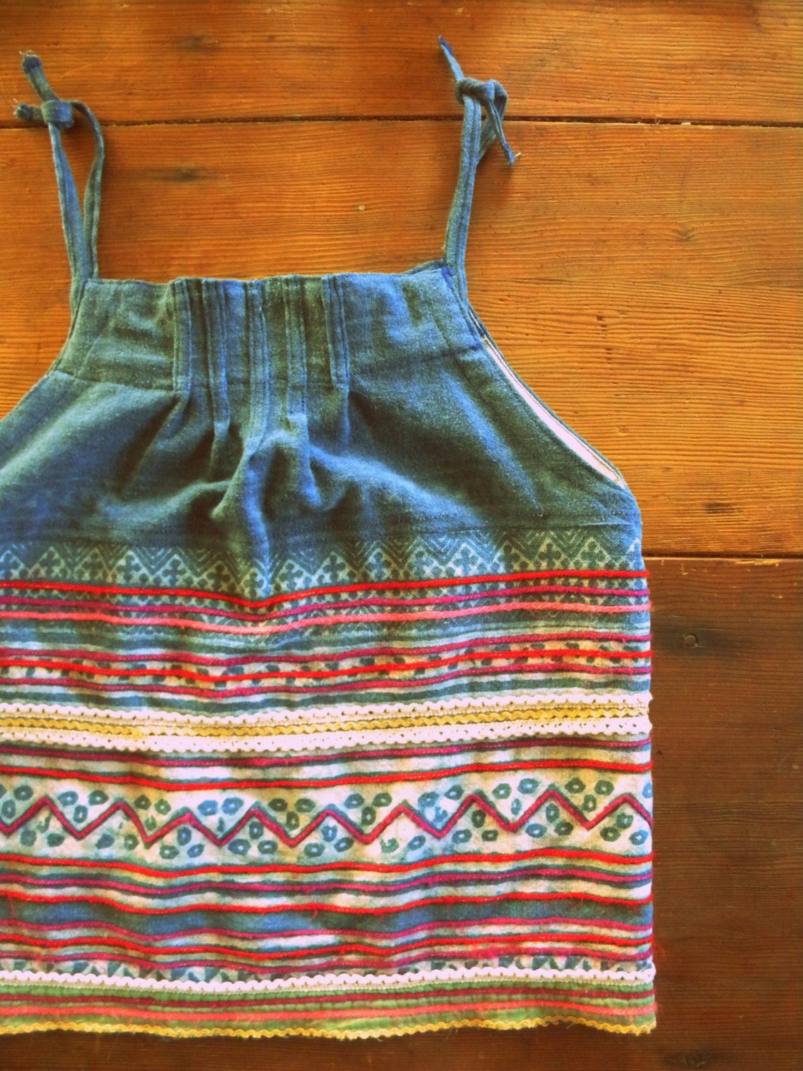 Yarn Painting Girly Shirt 4T to 6x 'earthfriendlies'