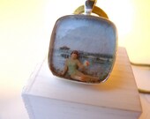 Retro beach pendant (2)