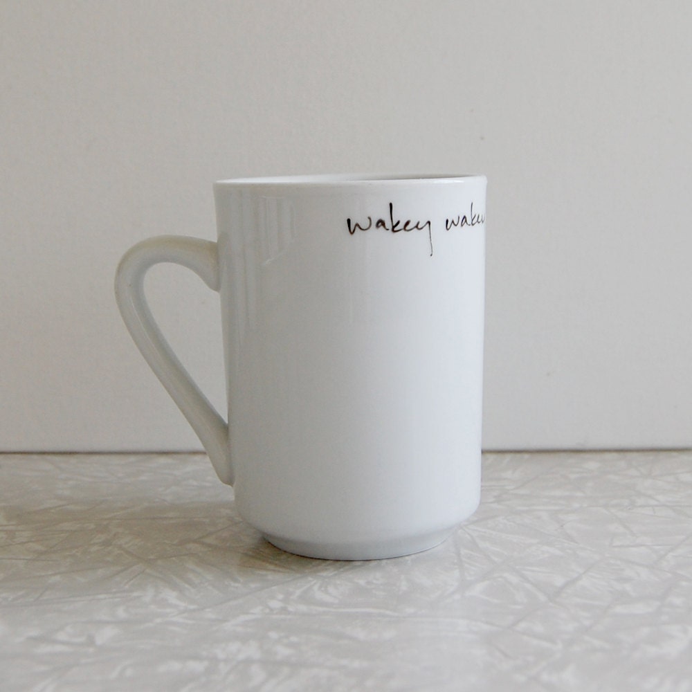 Wakey wakey mug