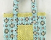 Comfort Cafe Stampin' Up Medium Fabric Tote Bag