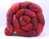 Samba, Australian Merino, hand painted spinning fiber, 4oz