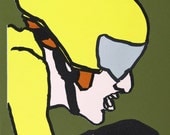 Bradley Wiggins, Silkscreen Print