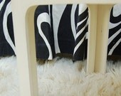 Mid Century Modern Natural White Flokati SHAG Area Rug