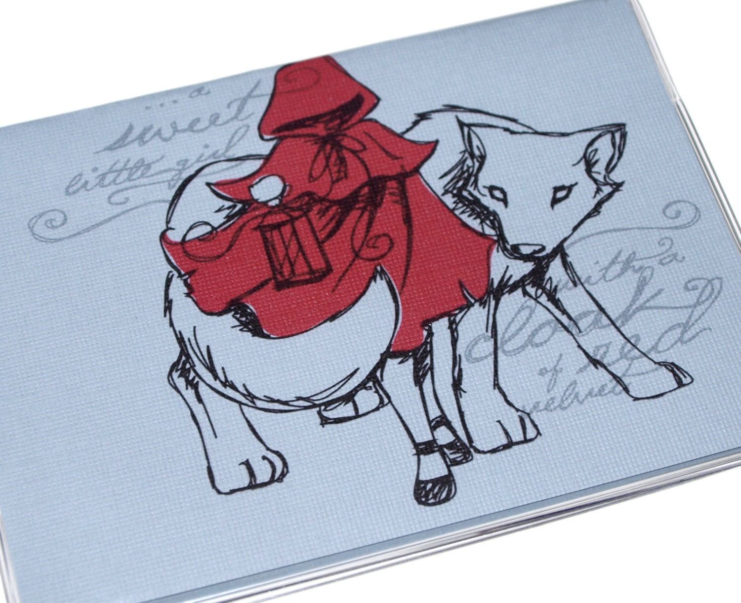 Passport Cover  - Red Riding Hood