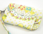 2 Pocket iPhone Wristlet Smart Phone Wallet