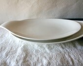 Vintage Eva Zeisel Platter Hall Hallcraft Tomorrow's Classic White SALE