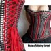 Tabistry Gusseted Corset PDF Tutorial - Pattern and Instructions for aluminum soda pop can tab corset or bodice