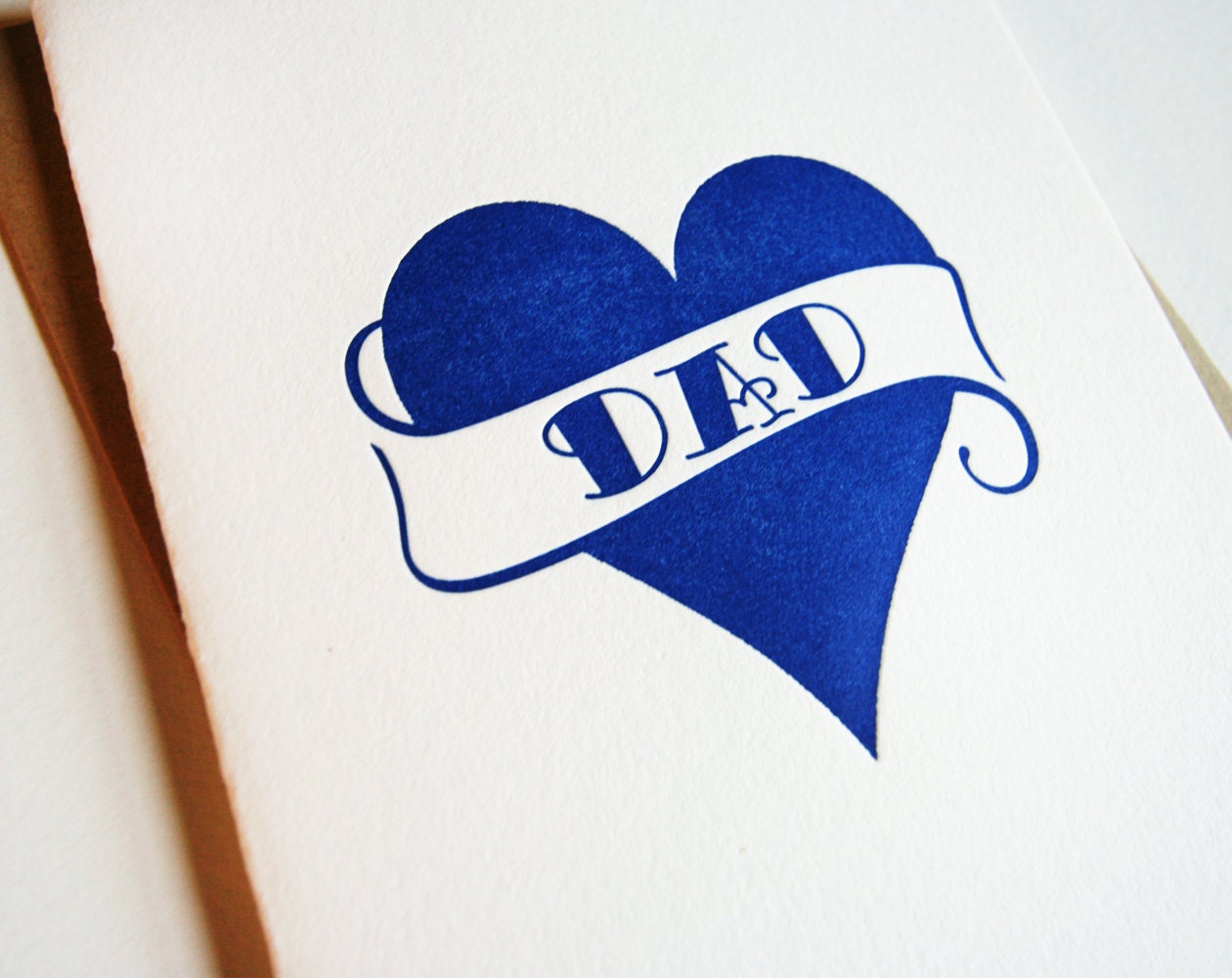 Fathers Day Card - Dad tattoo