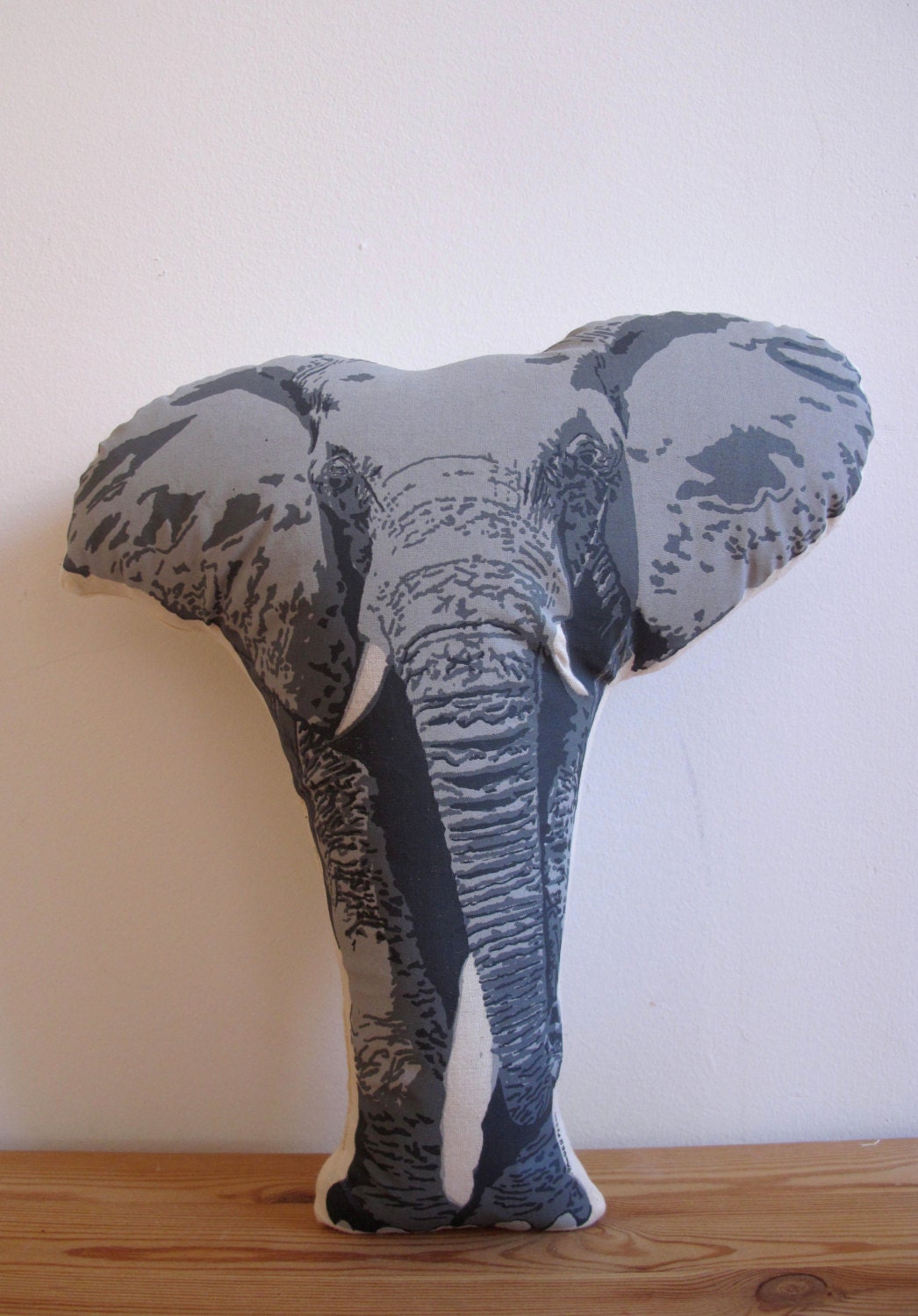 Plush Elephant Pillow