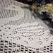 Cute Swan crochet doily